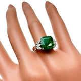 Emerald 3.03ct Diamond Total 0.67ct Ring Pt900 Platinum 5.4g Women's

【Used】【Makoto Shichiten】【NN】

【IMiST】