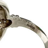 12.5号 カボションエメラルド 1.90ct ダイヤモンド 0.34ct リング・指輪 Pt900プラチナ 11.6g レディース
【中古】【真子質店】【NN】




【IDMax】