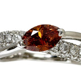 #13 Fancy Deep Orange Diamond (FDO-SI2-MQ-NONE) 0.45ct Total 0.82ct Diamond Ring Pt900 Platinum 5.1g Women's
[Used] [Makoto Shiten] [NN]




[ITIx]