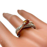 #13 Fancy Deep Orange Diamond (FDO-SI2-MQ-NONE) 0.45ct Total 0.82ct Diamond Ring Pt900 Platinum 5.1g Women's
[Used] [Makoto Shiten] [NN]




[ITIx]