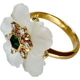 8.5号 フラワーモチーフ 合成エメラルド ダイヤモンド クォーツ リング・指輪 K18ゴールド 18金 5.1g レディース
【中古】【真子質店】【NN】




【YIY】