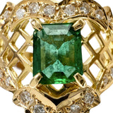 Size 9.5 Emerald 0.45ct Diamond 0.19ct Ring K18 Gold 18K 5.4g Women's
[Used] [Makoto Shichiten] [NN]




[IxYK]