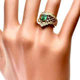 Size 9.5 Emerald 0.45ct Diamond 0.19ct Ring K18 Gold 18K 5.4g Women's
[Used] [Makoto Shichiten] [NN]




[IxYK]