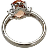 Imperial Topaz 4.57ct Diamond Total 0.19ct Ring Pt900 Platinum 7.2g Ladies Size 11.5

【Used】【Makoto Shiten】【NN】

【IMaMaI】