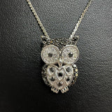 フクロウモチーフ ダイヤモンド(ブラックダイヤモンド込) 計1.00ct ペンダントトップ K18WGホワイトゴールド 18金 3.9g レディース
【中古】【真子質店】【NN】




【KKx】