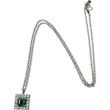 Emerald 0.750ct Diamond 0.50ct Necklace Pt900 Platinum/Pt850 Platinum 12.2g 45cm Ladies
[Used] [Makoto Shichi-ten] [NN]




[ISDK]