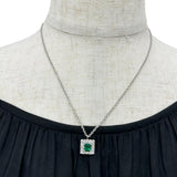 Emerald 0.750ct Diamond 0.50ct Necklace Pt900 Platinum/Pt850 Platinum 12.2g 45cm Ladies
[Used] [Makoto Shichi-ten] [NN]




[ISDK]