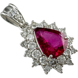 红碧玺 1.58ct 钻石 0.91ct 吊坠 Pt900铂金 4.2g 女士
【中古】【真子质店】【NN】




【KTY】
