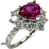 12.5号 モザンビーク産非加熱ルビー 1.455ct ダイヤモンド 計1.08ct リング・指輪 Pt950プラチナ 5.7g レディース
【中古】【真子質店】【NN】




【IMoMiD】