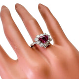 12.5号 モザンビーク産非加熱ルビー 1.455ct ダイヤモンド 計1.08ct リング・指輪 Pt950プラチナ 5.7g レディース
【中古】【真子質店】【NN】




【IMoMiD】