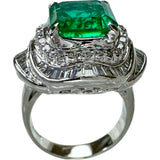 12号 祖母绿 4.07ct 钻石 1.98ct 戒指 Pt900铂金 16.0g 女士
【中古】【真子质店】【NN】




【DxKx】