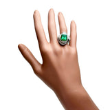 12号 祖母绿 4.07ct 钻石 1.98ct 戒指 Pt900铂金 16.0g 女士
【中古】【真子质店】【NN】




【DxKx】