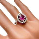 12.5号 非加熱ルビー 1.30ct ダイヤモンド 計0.34ct リング・指輪 Pt900プラチナ 5.2g レディース
【中古】【真子質店】【NN】




【IMaKMo】