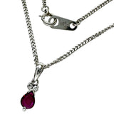 ルビー ダイヤモンド ネックレス Pt850プラチナ/Pｍ900プラチナ 4.4g 40cm レディース
【中古】【真子質店】【NN】




【DDx】