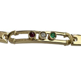 ルビー 0.08ct エメラルド 0.04ct ダイヤモンド 0.06ct ブレスレット K18ゴールド 18金 13.3g 17.5cm レディース
【中古】【真子質店】【NN】




【TYMix】
【ex】