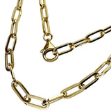 Paperclip Chain Necklace K18 Gold 18K 10.2g 59cm Unisex
[Pre-owned] [Makoto Shichiten] [BL]




[TxMox]
[ex]
