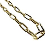 Paperclip Chain Necklace K18 Gold 18K 10.2g 59cm Unisex
[Pre-owned] [Makoto Shichiten] [BL]




[TxMox]
[ex]