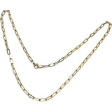 Paperclip Chain Necklace K18 Gold 18K 10.2g 59cm Unisex
[Pre-owned] [Makoto Shichiten] [BL]




[TxMox]
[ex]