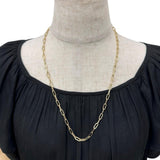 Paperclip Chain Necklace K18 Gold 18K 10.2g 59cm Unisex
[Pre-owned] [Makoto Shichiten] [BL]




[TxMox]
[ex]