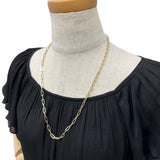 Paperclip Chain Necklace K18 Gold 18K 10.2g 59cm Unisex
[Pre-owned] [Makoto Shichiten] [BL]




[TxMox]
[ex]
