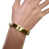 Kihai Plate Single 2-Sided Cut Bracelet K18 Gold 18K 69.2g 19cm Men's
[Used] [Makoto Shichiten] [BL]




[IMaSMix]
[ex]