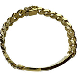Kihai Plate Single 2-Sided Cut Bracelet K18 Gold 18K 69.2g 19cm Men's
[Used] [Makoto Shichiten] [BL]




[IMaSMix]
[ex]