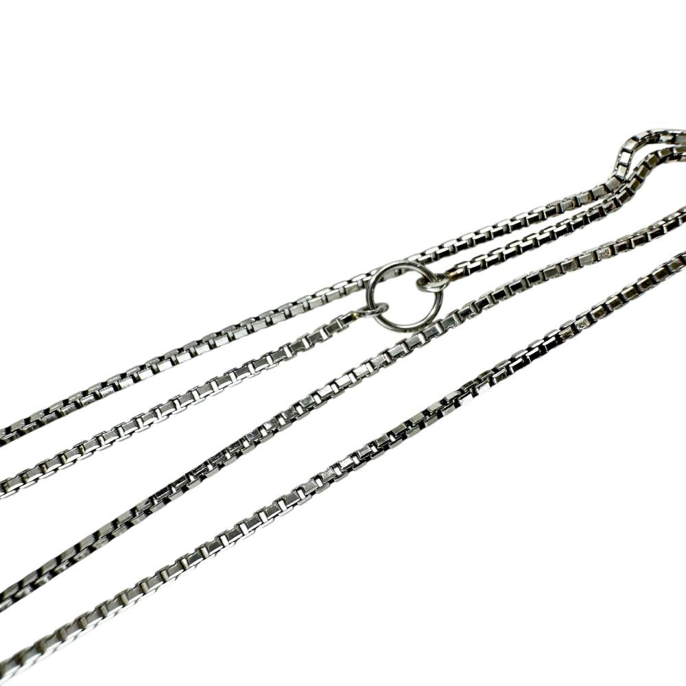 ベネチアンチェーン チェーンのみ ネックレス Pt850プラチナ 2.0g 40cm
