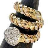 12号 フリーサイズ ダイヤモンド 計0.43ct リング・指輪 K18YGイエローゴールド 18金/K18WGホワイトゴールド 18金/K18PGピンクゴールド 10.1g スリーカラー レディース
【中古】【真子質店】【NN】




【IKKx】