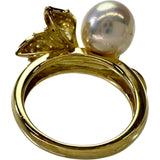 12.5号 淡水パール9.5ｍｍ/10.5ｍｍ ダイヤモンド 0.50ct リング・指輪 K18ゴールド 18金 10.8g レディース
【中古】【真子質店】【NN】




【IMaTx】