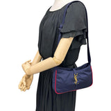 [SAINT LAURENT] Sac Cassette 733294 Shoulder Bag Nylon Navy/Gold Hardware Women's [Used] [Makoto Shichiten] [BL]

[KST]
