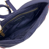[SAINT LAURENT] Sac Cassette 733294 Shoulder Bag Nylon Navy/Gold Hardware Women's [Used] [Makoto Shichiten] [BL]

[KST]
