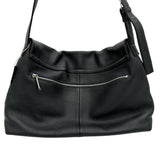 [ear PAPILLONNER] Messenger Bag Shoulder Bag Leather Black Leather Ladies [Used] [Makoto Shichiten] [BL]

[Dx]