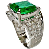 14号 祖母绿 6.42ct 钻石 1.00ct 戒指 Pt900铂金 21.9g 女士
【中古】【真子质店】【NN】




【YMoxx】