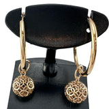 透かし模様ボール フープ ピアス K18ゴールド 18金 1.4g レディース
【中古】【真子質店】【BL】




【TMax】
【ex】