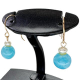 ブルーカルセドニー 淡水パール ピアス K18ゴールド 18金 0.9g レディース
【中古】【真子質店】【NN】




【Max】