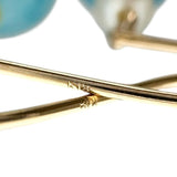 ブルーカルセドニー 淡水パール ピアス K18ゴールド 18金 0.9g レディース
【中古】【真子質店】【NN】




【Max】