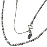 ロング ミラーボールチェーン チェーンのみ ネックレス K18WGホワイトゴールド 18金 6.2g 82cm レディース
【中古】【真子質店】【BL】




【IITx】
【ex】