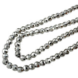Long Mirror Ball Chain Necklace K18WG White Gold 18K 6.2g 82cm Ladies
[Pre-owned] [Makoto Shichiten] [BL]

【IITx】
【ex】