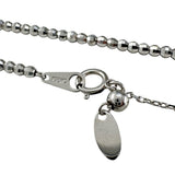 Long Mirror Ball Chain Necklace K18WG White Gold 18K 6.2g 82cm Ladies
[Pre-owned] [Makoto Shichiten] [BL]

【IITx】
【ex】