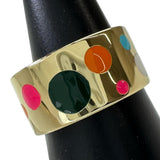 18号 リング・指輪 マルチドット エナメル イタリアンジュエリー K18ゴールド 18金 3.7g レディース
【中古】【真子質店】【NN】




【YYx】