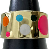 18号 リング・指輪 マルチドット エナメル イタリアンジュエリー K18ゴールド 18金 3.7g レディース
【中古】【真子質店】【NN】




【YYx】