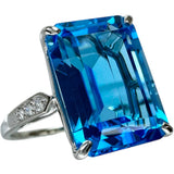Size 13 Blue Topaz 9.00ct Diamond 0.06ct Ring Pt900 Platinum 5.5g Ladies
[Used] [Makoto Shiten] [NN]




[YMix]