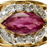 11号 ルビー 0.92/0.45ct ダイヤモンド 0.26ct リング・指輪 K18ゴールド 18金/Pt900プラチナ 11.5g レディース
【中古】【真子質店】【NN】




【TxMaMo】