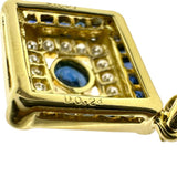 Sapphire total 0.97ct Diamond total 0.24ct Pendant Top K18 Gold 18k 3.0g Ladies
[Used] [Makoto Shichiten] [NN]




[YMaMi]