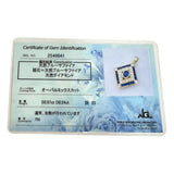 Sapphire total 0.97ct Diamond total 0.24ct Pendant Top K18 Gold 18k 3.0g Ladies
[Used] [Makoto Shichiten] [NN]




[YMaMi]