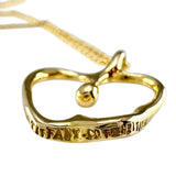 [TIFFANY&Co./Tiffany] Apple Peretti Necklace K18YG Yellow Gold 18K 3.6g 41.0cm Ladies
[Used] [Makoto Shichiten] [GD]

[KKx]
[ex]
