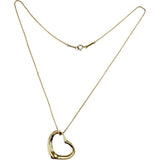 [TIFFANY&Co./Tiffany] Open Heart Peretti Necklace K18YG Yellow Gold 18K 6.2g 41.0cm Ladies
[Used] [Makoto Shichiten] [GD]

[ITYMo]
[ex]