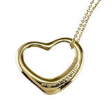 [TIFFANY&Co./Tiffany] Open Heart Peretti Necklace K18YG Yellow Gold 18K 6.2g 41.0cm Ladies
[Used] [Makoto Shichiten] [GD]

[ITYMo]
[ex]