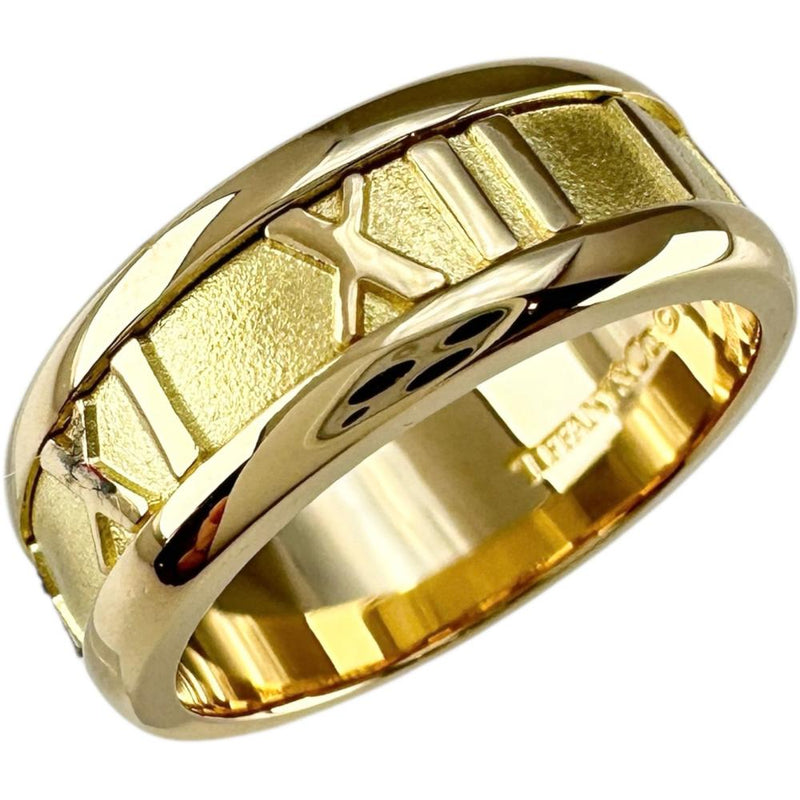 11号【TIFFANY&Co./ティファニー】 アトラス リング・指輪 K18YG