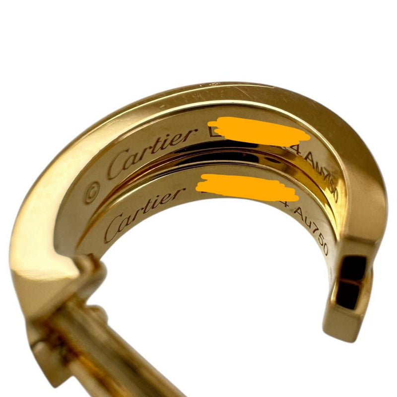 CARTIER/カルティエ】 ミニラブ ピアス K18YGイエローゴールド 18金 